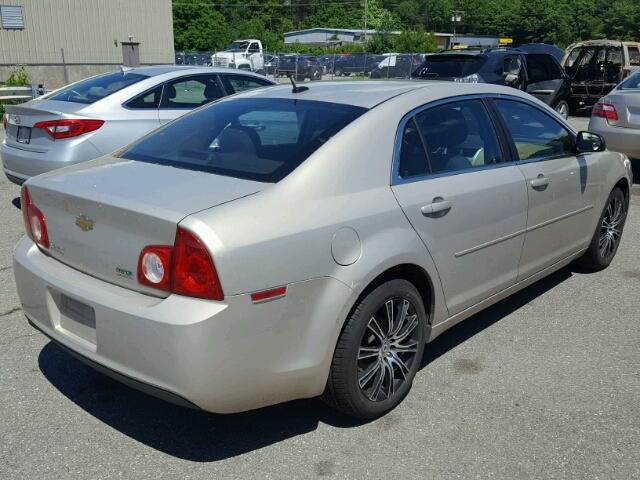 1G1ZA5EU1BF133243 - 2011 CHEVROLET MALIBU LS BEIGE photo 4