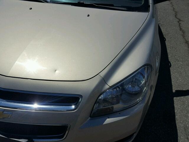 1G1ZA5EU1BF133243 - 2011 CHEVROLET MALIBU LS BEIGE photo 9