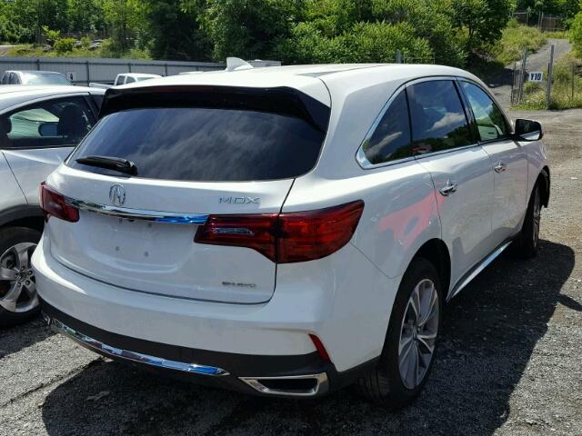 5J8YD4H55JL005789 - 2018 ACURA MDX TECHNO WHITE photo 4
