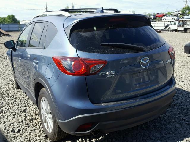 JM3KE4CY5G0860996 - 2016 MAZDA CX-5 TOURI BLUE photo 3