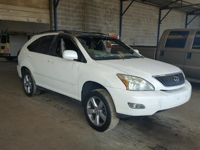 2T2HA31U65C071909 - 2005 LEXUS RX 330 WHITE photo 1