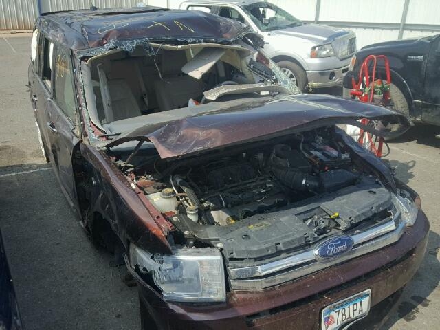 2FMDK52C69BA93632 - 2009 FORD FLEX SEL მუქწითელი ფოტო 9