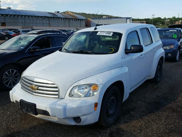3GNBAADB0AS625233 - 2010 CHEVROLET HHR LS WHITE photo 2