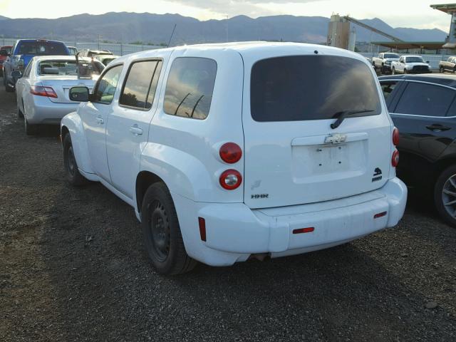 3GNBAADB0AS625233 - 2010 CHEVROLET HHR LS WHITE photo 3