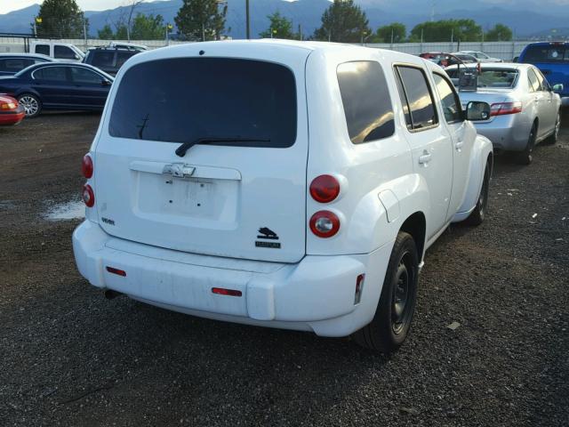 3GNBAADB0AS625233 - 2010 CHEVROLET HHR LS WHITE photo 4