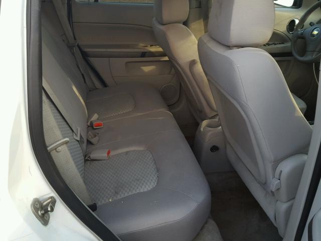 3GNBAADB0AS625233 - 2010 CHEVROLET HHR LS WHITE photo 6