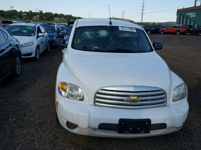 3GNBAADB0AS625233 - 2010 CHEVROLET HHR LS WHITE photo 9