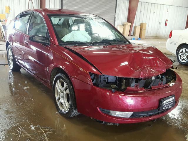 1G8AL52F64Z167873 - 2004 SATURN ION LEVEL MAROON photo 1
