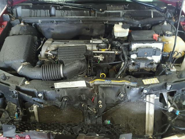 1G8AL52F64Z167873 - 2004 SATURN ION LEVEL MAROON photo 7