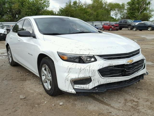 1G1ZB5ST9HF133802 - 2017 CHEVROLET MALIBU LS თეთრი ფოტო 1