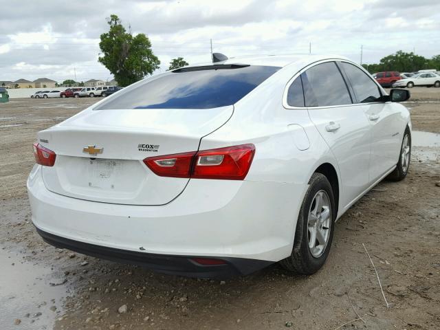 1G1ZB5ST9HF133802 - 2017 CHEVROLET MALIBU LS თეთრი ფოტო 4
