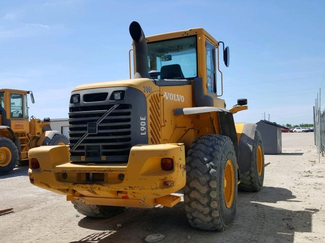 L90EV66455 - 2004 VOLVO L90E YELLOW photo 4