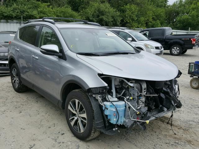 JTMRFREV8JD229731 - 2018 TOYOTA RAV4 ADVEN SILVER photo 1