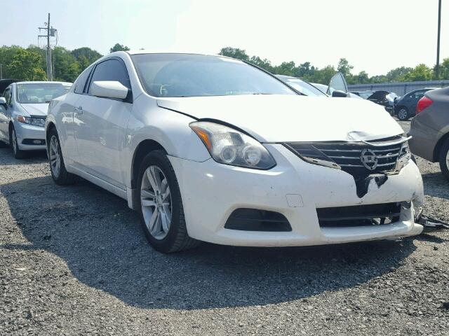 1N4AL2EP3AC158478 - 2010 NISSAN ALTIMA S WHITE photo 1