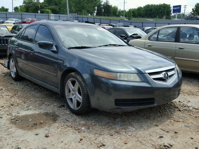 19UUA66255A045156 - 2005 ACURA TL GREEN photo 1