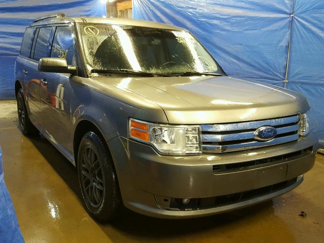 2FMDK51C39BA17755 - 2009 FORD FLEX SE GRAY photo 1