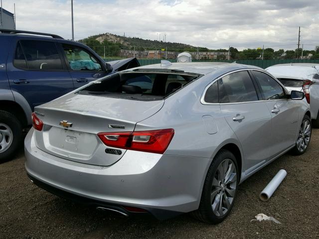 1G1ZH5SX7GF251380 - 2016 CHEVROLET MALIBU PRE SILVER photo 4