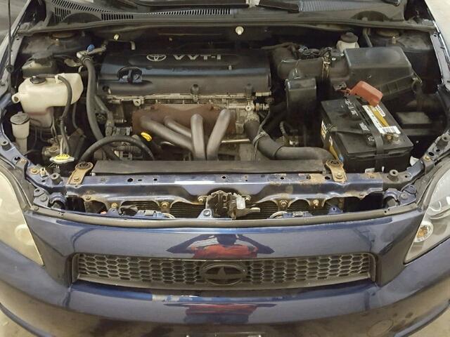 JTKDE167380229984 - 2008 SCION TC BLUE photo 7