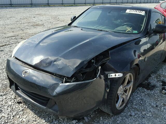 JN1AZ44E79M401223 - 2009 NISSAN 370Z BLACK photo 9