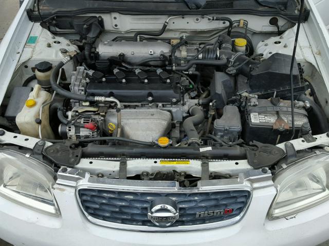 3N1AB51AX3L736053 - 2003 NISSAN SENTRA SE- WHITE photo 7