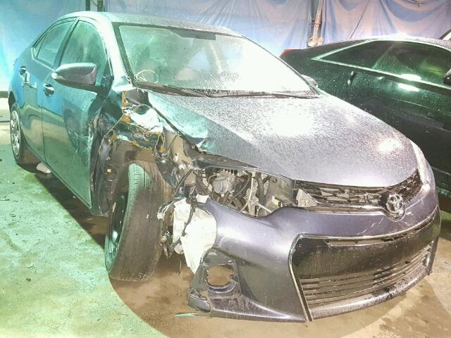 2T1BURHE8FC343171 - 2015 TOYOTA COROLLA L GRAY photo 1