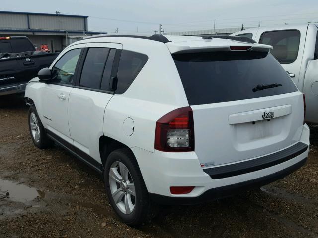 1C4NJCBA1GD611927 - 2016 JEEP COMPASS SP WHITE photo 3