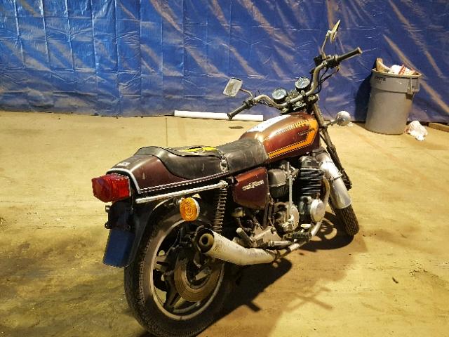 CB750F2254922 - 1978 HONDA CB750F MAROON photo 4