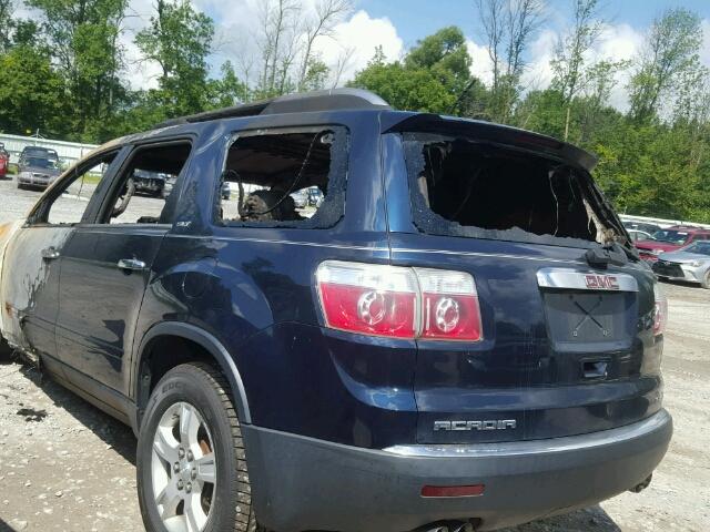 1GKEV23758J265342 - 2008 GMC ACADIA SLT ლურჯი ფოტო 3