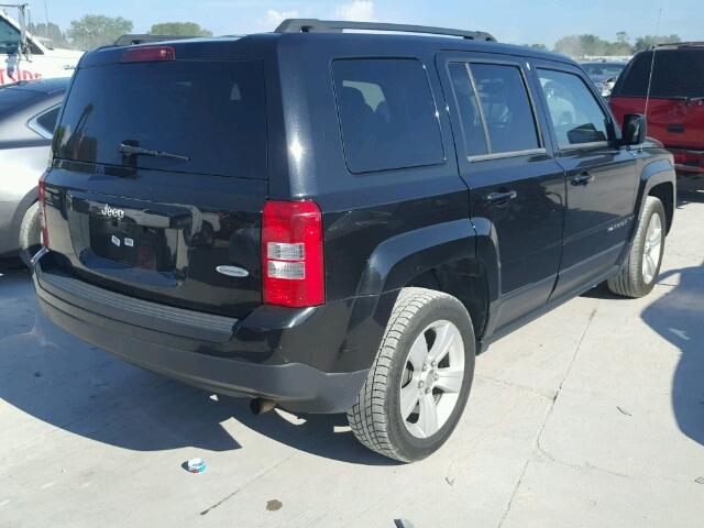 1C4NJPFA7ED763967 - 2014 JEEP PATRIOT LA BLACK photo 4