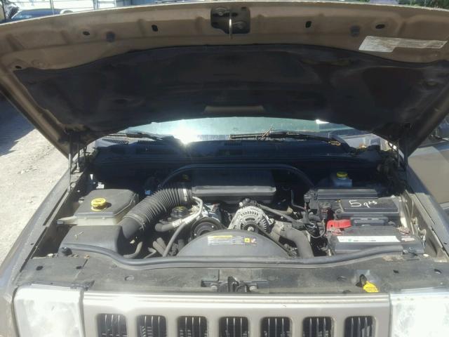 1J8HG48K86C307847 - 2006 JEEP COMMANDER თაფლისფერი ფოტო 7