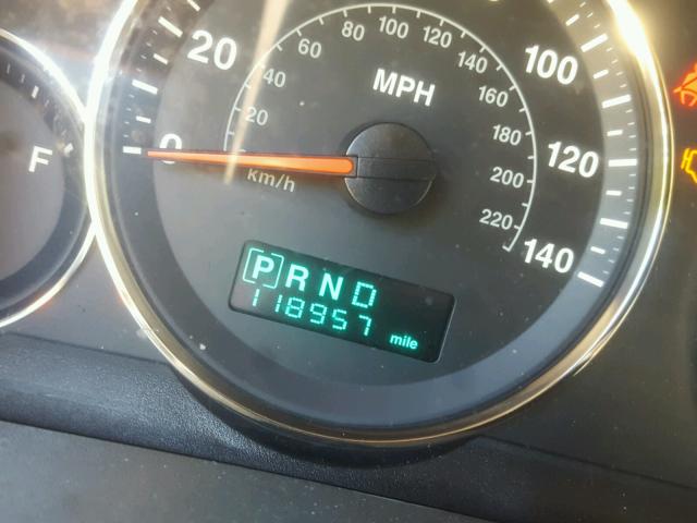 1J8HG48K86C307847 - 2006 JEEP COMMANDER თაფლისფერი ფოტო 8