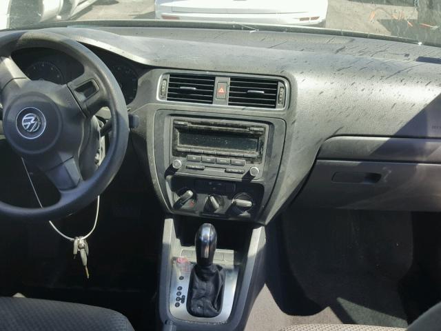 3VW2K7AJ9CM373801 - 2012 VOLKSWAGEN JETTA BASE Սև լուսանկար 9