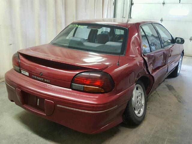 1G2NE52M5VM562873 - 1997 PONTIAC GRAND AM S MAROON photo 4