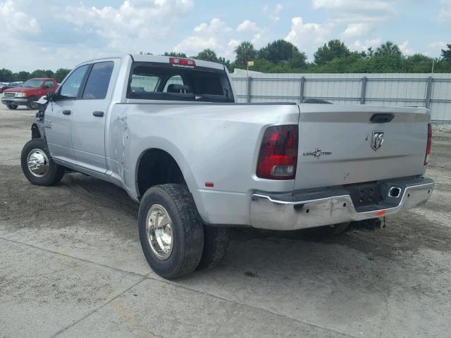 3C63RRGL8FG523673 - 2015 RAM 3500 ST SILVER photo 3