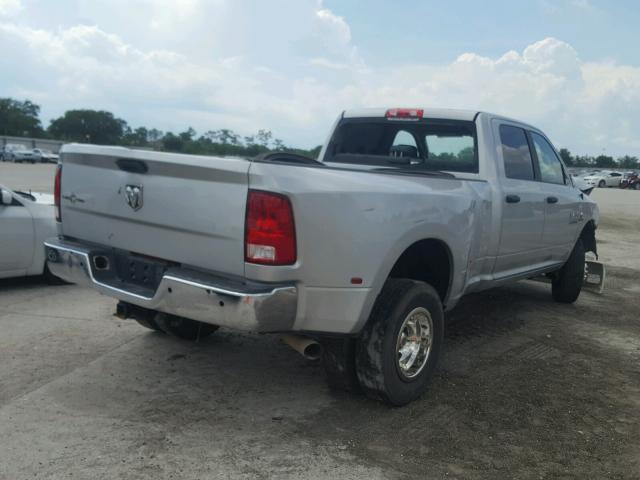 3C63RRGL8FG523673 - 2015 RAM 3500 ST SILVER photo 4