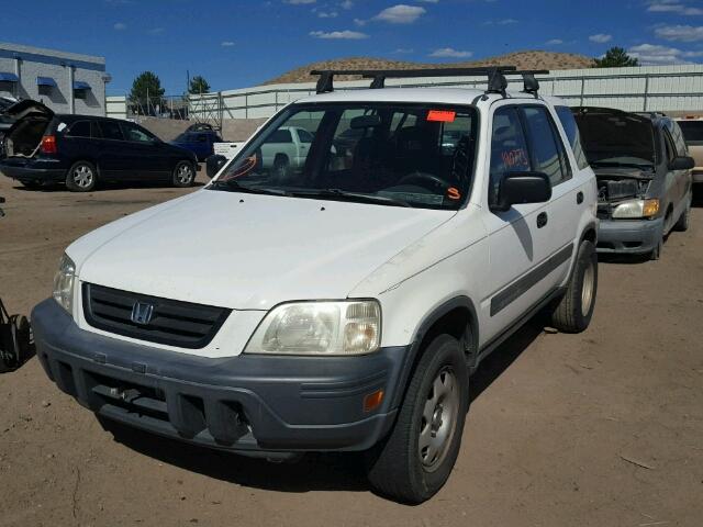 JHLRD2846XC004872 - 1999 HONDA CR-V LX WHITE photo 2