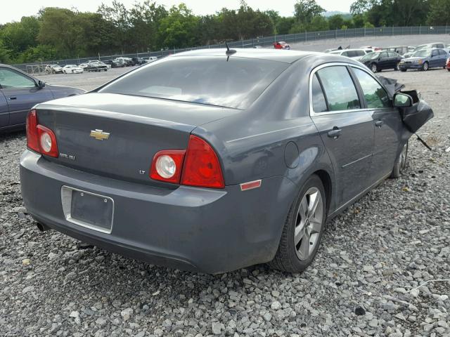 1G1ZH57B39F122925 - 2009 CHEVROLET MALIBU 1LT GRAY photo 4
