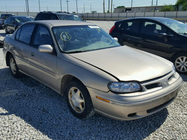 1G3NG52M0X6332736 - 1999 OLDSMOBILE CUTLASS GL GOLD photo 1