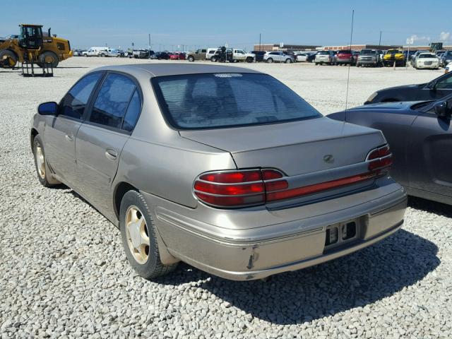 1G3NG52M0X6332736 - 1999 OLDSMOBILE CUTLASS GL GOLD photo 3