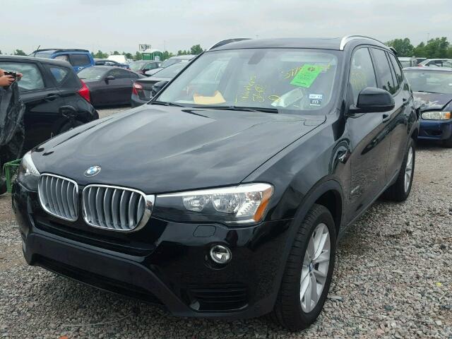 5UXWZ7C33H0X41509 - 2017 BMW X3 SDRIVE2 BLACK photo 2