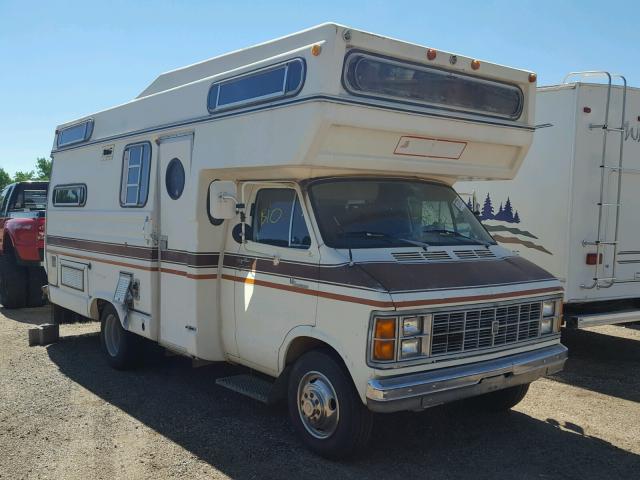 F34KD9V727248 - 1980 DODGE MOTOR HOME WHITE photo 1