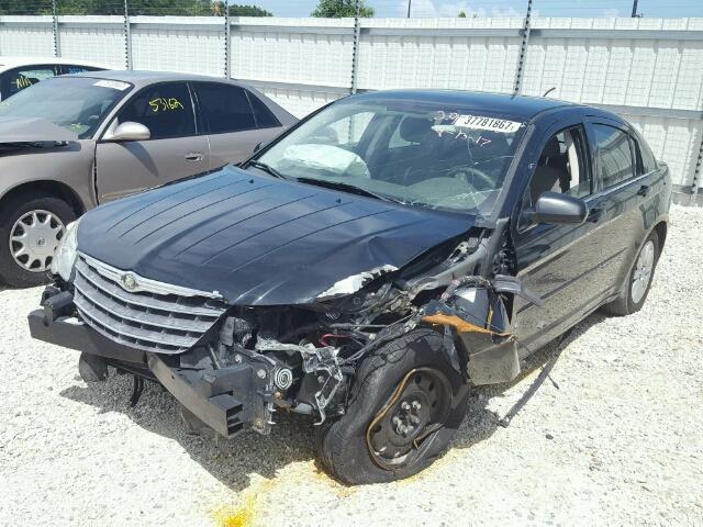 1C3LC46B99N558986 - 2009 CHRYSLER SEBRING LX BLACK photo 2