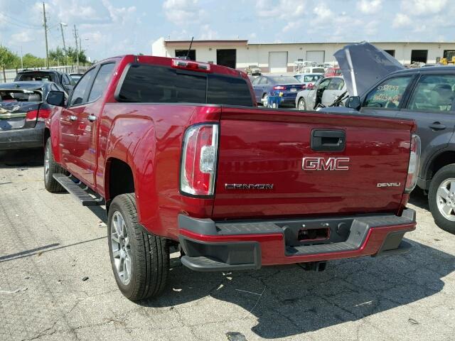 1GTG6EEN9H1282868 - 2017 GMC CANYON DEN RED photo 3