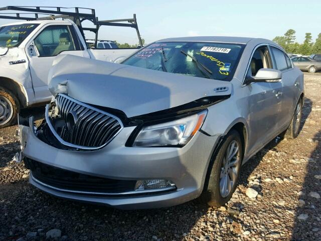 1G4GB5G32FF241453 - 2015 BUICK LACROSSE SILVER photo 2