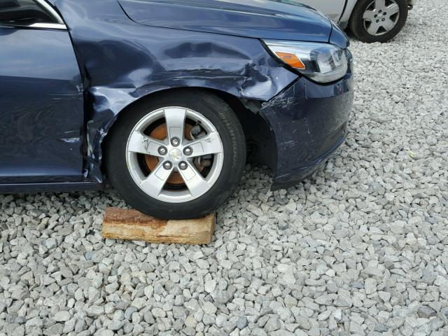 1G11B5SL1EF139618 - 2014 CHEVROLET MALIBU LS ლურჯი ფოტო 9