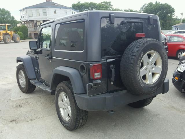 1C4AJWAG6CL284365 - 2012 JEEP WRANGLER S BLACK photo 3