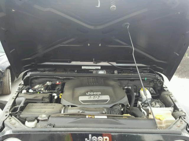 1C4AJWAG6CL284365 - 2012 JEEP WRANGLER S BLACK photo 7