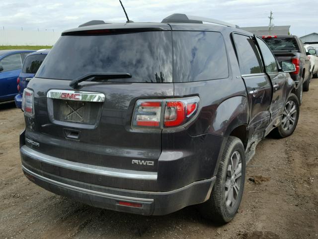 1GKKVRKD8FJ138147 - 2015 GMC ACADIA SLT ნაცრისფერი ფოტო 4