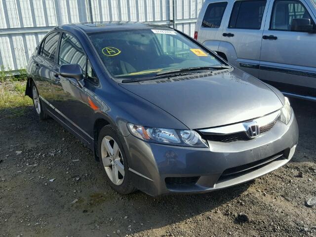 2HGFA1F66BH102413 - 2011 HONDA CIVIC LX-S Gris foto 1