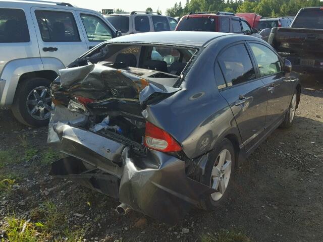 2HGFA1F66BH102413 - 2011 HONDA CIVIC LX-S Gris foto 4